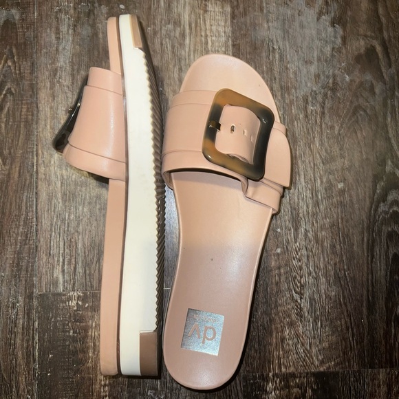 DV by Dolce Vita Brown Slide Sandals - Picture 4 of 4